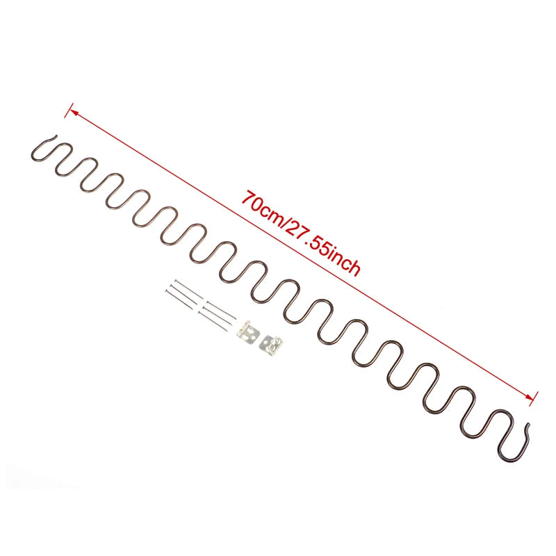 Replacement Sofa Chair Springs with Clips – 45cm to 70cm Furniture Spring Richie's 70cm