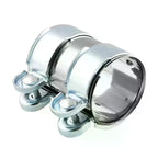 Adjustable Exhaust Clamp 45–65mm Steel Pipe Connector Sleeve Exhaust Clamp Richie's