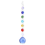 K9 Crystal Rainbow Suncatcher Hanging Pendant Prism Decor Crystal Suncatcher Pendant Richie's Blue