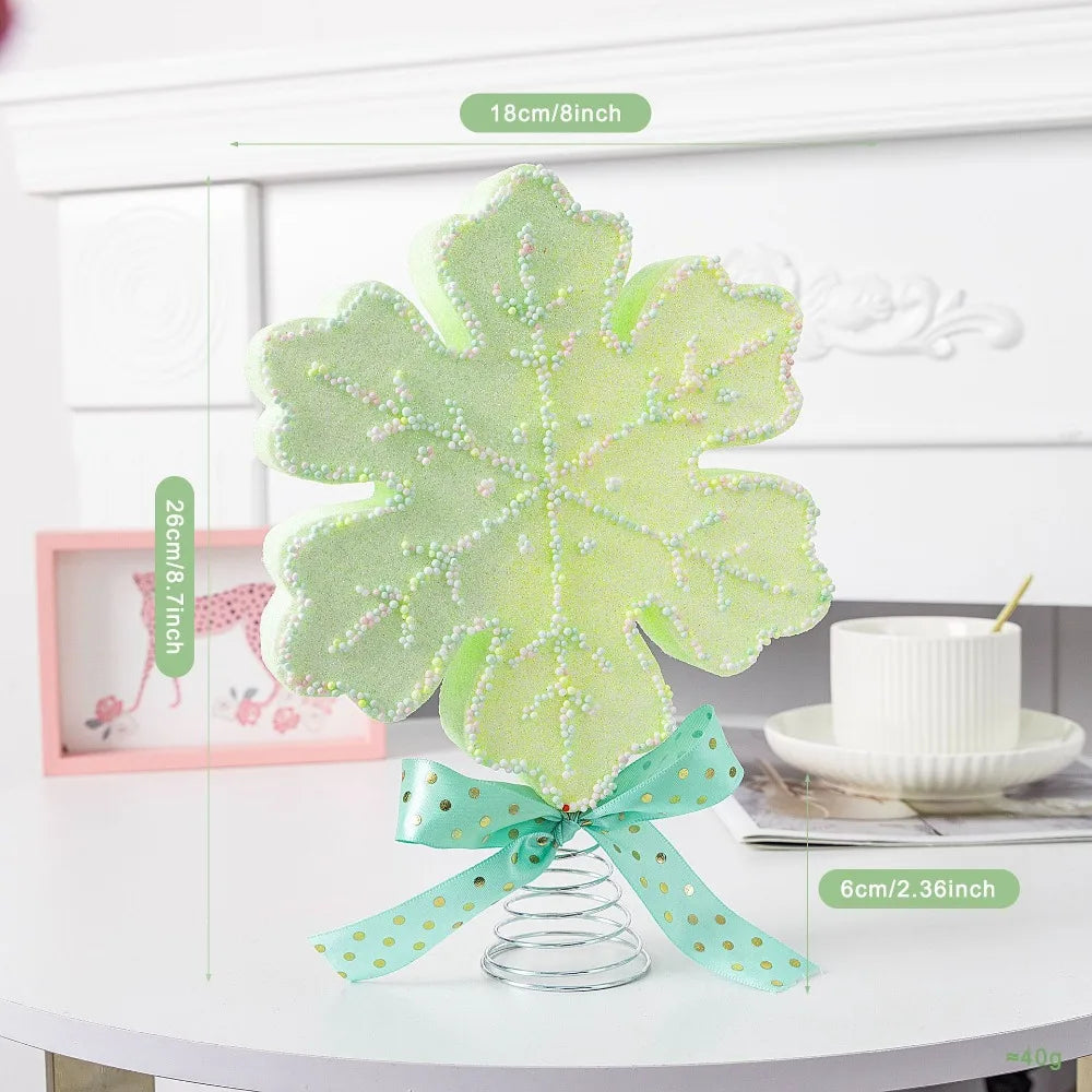 Candy Themed Christmas Tree Topper – Foam Lollipop & Star Christmas Tree Topper Richie's Style15