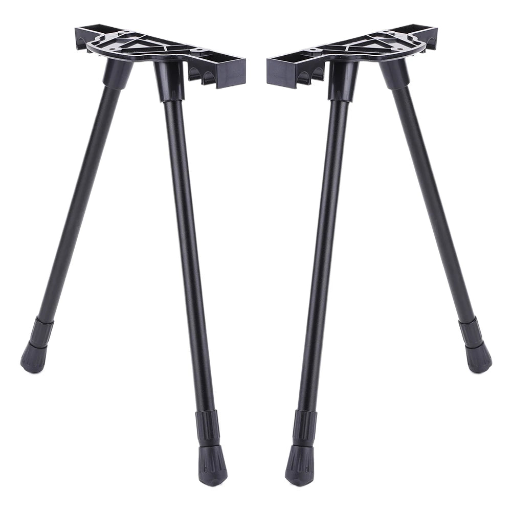 Foldable Metal Camping Table Legs – Adjustable Height DIY Folding Table Legs Richie's two set