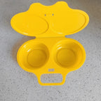 Microwave Egg Cooker Double Cup with Lid | Non-Stick Steamer Microwave Egg Cooker Richie's