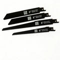 4pc Reciprocating Saw Blades – Wood, Metal & Pipe Cutting Set Reciprocating Saw Blades Richie's 4PCS