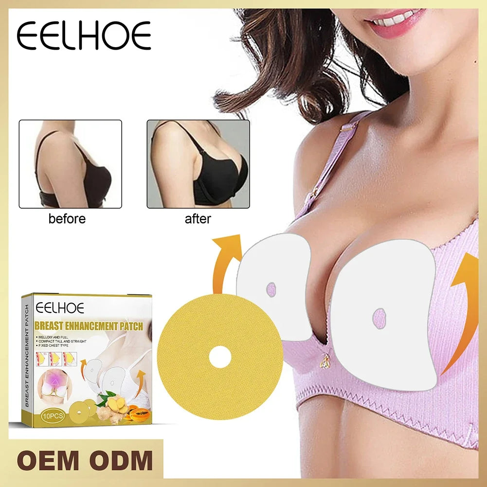 Eelhoe Ginger Papaya Breast Firming Patches 10/20/30 Pcs Breast Firming Patches Richie's