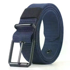 Unisex Canvas Pin Buckle Belt – Outdoor Sports Eyelet Belt Canvas Belt Richie's