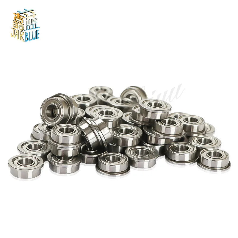 JARBLUE FR Flange Bearing ZZ 2PCS – FR133 to FR1810 Flange Ball Bearing Richie's