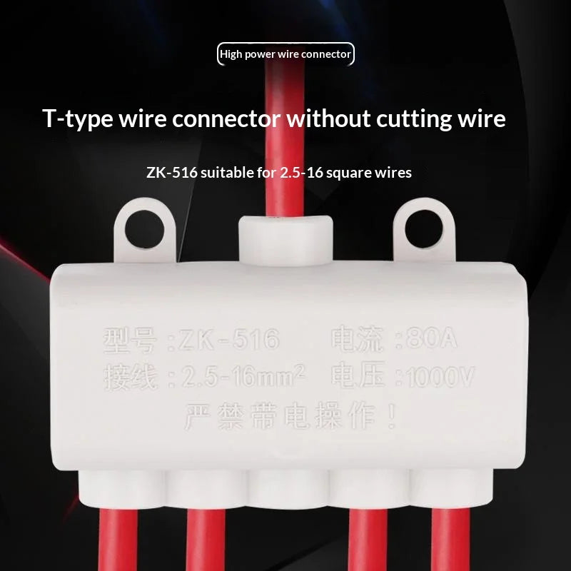 Wire Connector Junction Box Quick Splice Brass Terminal Block Electrical Terminal Block Richie's