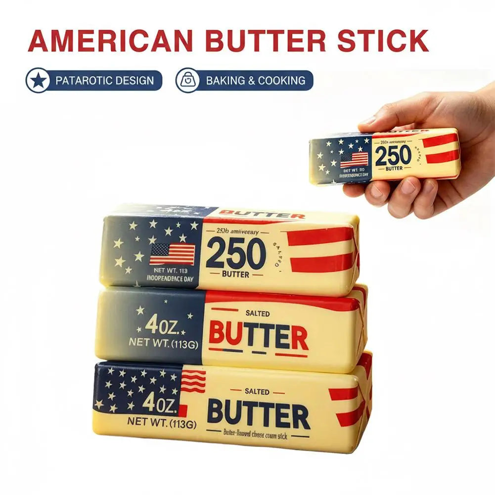 3-Pack Patriotic Butter Squeeze Fidget Toy – USA 250th Anniversary Squeeze Fidget Toy Richie's