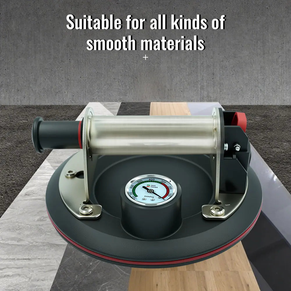Heavy-Duty 250kg Vacuum Suction Cup – Steel Handle for Glass & Tile Vacuum Suction Lifter Richie's