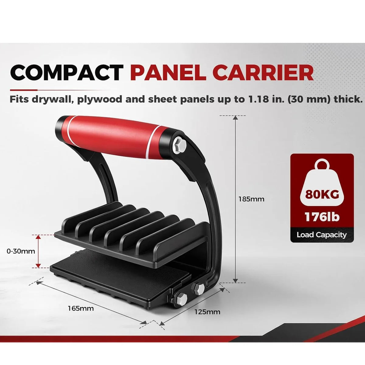 Panel Carrier 176 lb – Drywall & Plywood Lifting Tool Panel Carrier Tool Richie's