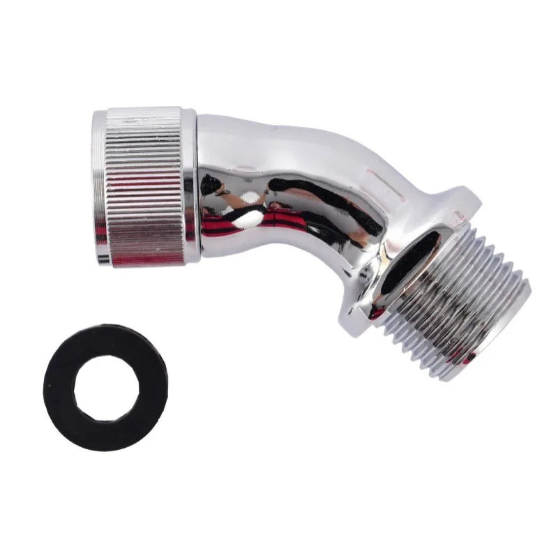 Brass 45° Shower Elbow Adapter G1/2 Male to Female Connector Shower Elbow Adapter Richie's Default Title