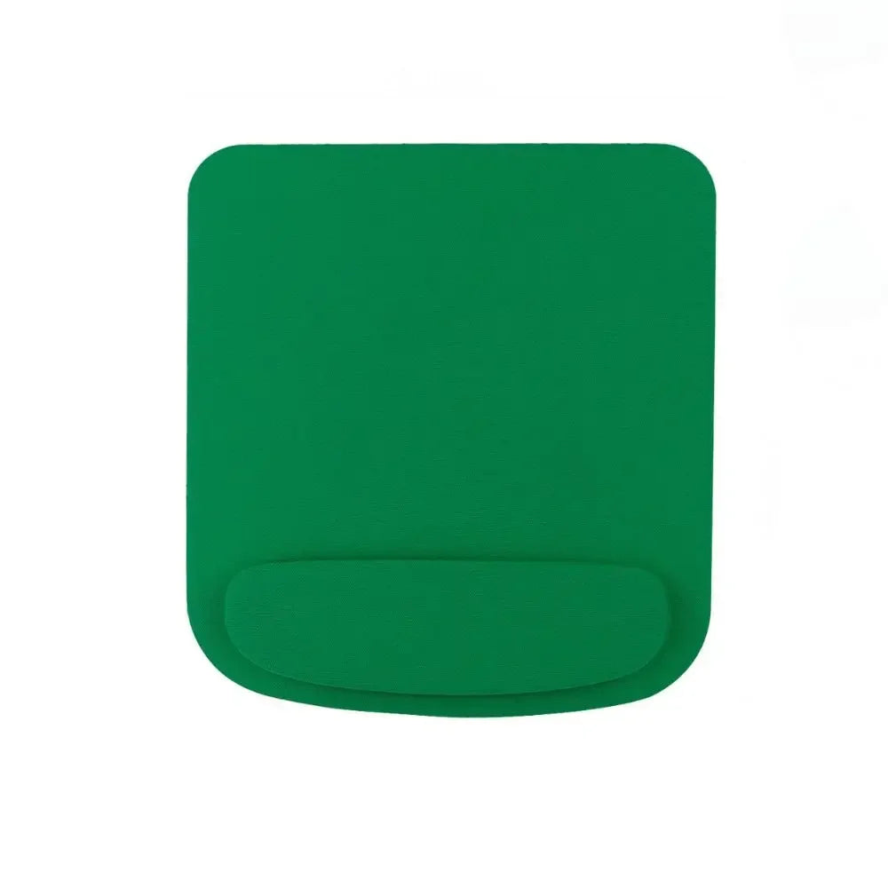 EVA Wrist Rest Mouse Pad – Ergonomic Gaming & Office Mat Wrist Rest Mouse Pad Richie's green