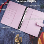A5 Kpop Photocard Binder 25 Pages PU Leather Photo Album Photocard Binder Album Richie's