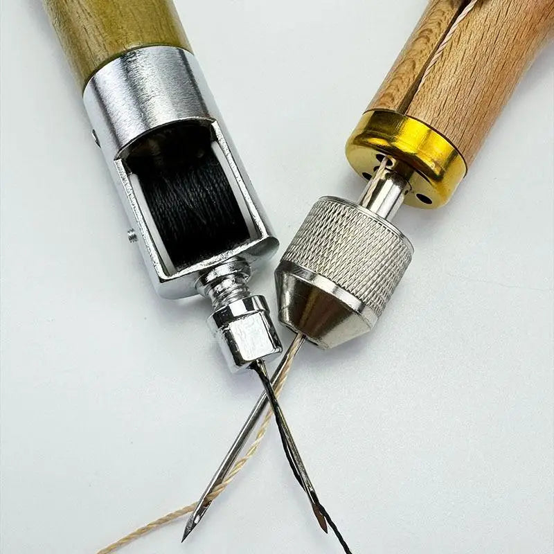 Leather Hand Sewing Awl Kit with Waxed Thread & Edge Tools Leather Craft Tool Kit Richie's