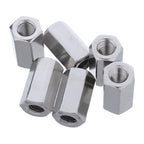 20Pcs M10 Stainless Steel Hex Coupling Nuts – Rod Connector Hex Coupling Nuts Richie's