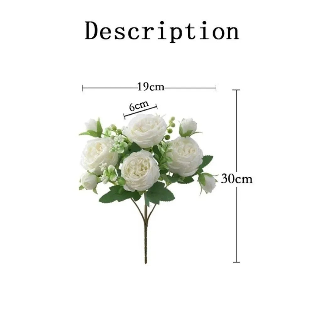 Faux Silk Artificial Roses Long Stem Fake Flowers – Home & Wedding Artificial Silk Flowers Richie's