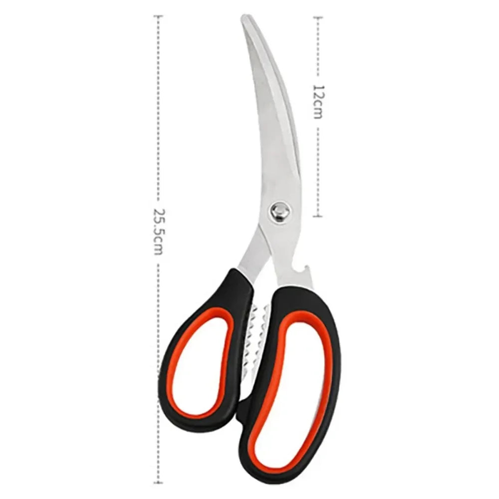 Stainless Steel Multi-Function Kitchen Scissors | BBQ & Food Kitchen Scissors Richie's