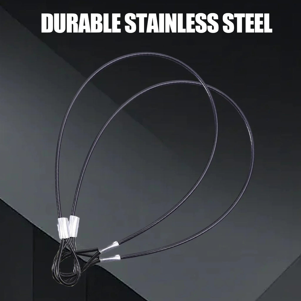 60CM Stainless Steel Camera Safety Lanyard for GoPro DJI Insta360 Camera Safety Lanyard Richie's