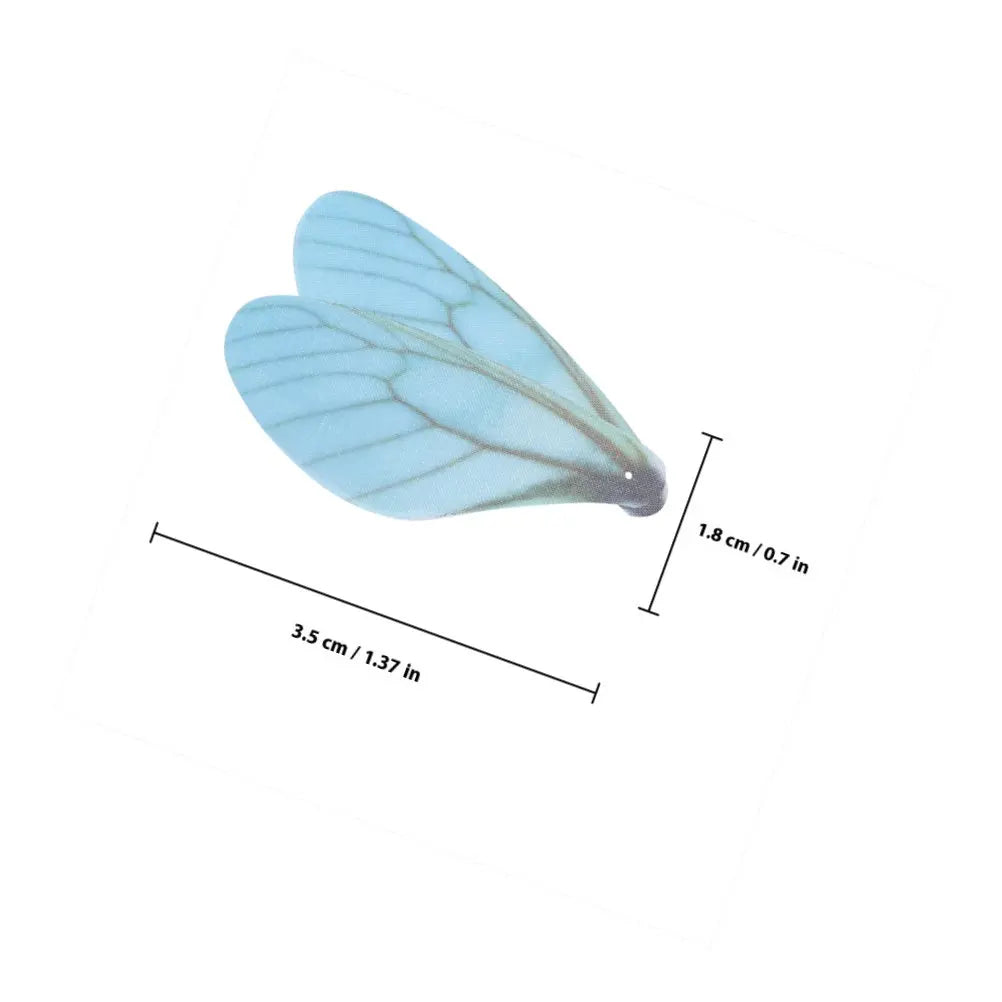 50Pcs Chiffon Dragonfly Wing Decors for DIY Earrings & Crafts Jewelry Craft Supplies Richie's