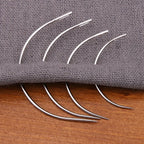 4Pcs Curved Leather Sewing Needles C-Type Shoe Repair Set Leather Sewing Needles Richie's