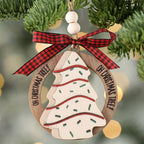 Wooden Apple Christmas Ornaments – Handcrafted Tree Decor Christmas Tree Ornaments Richie's Default Title
