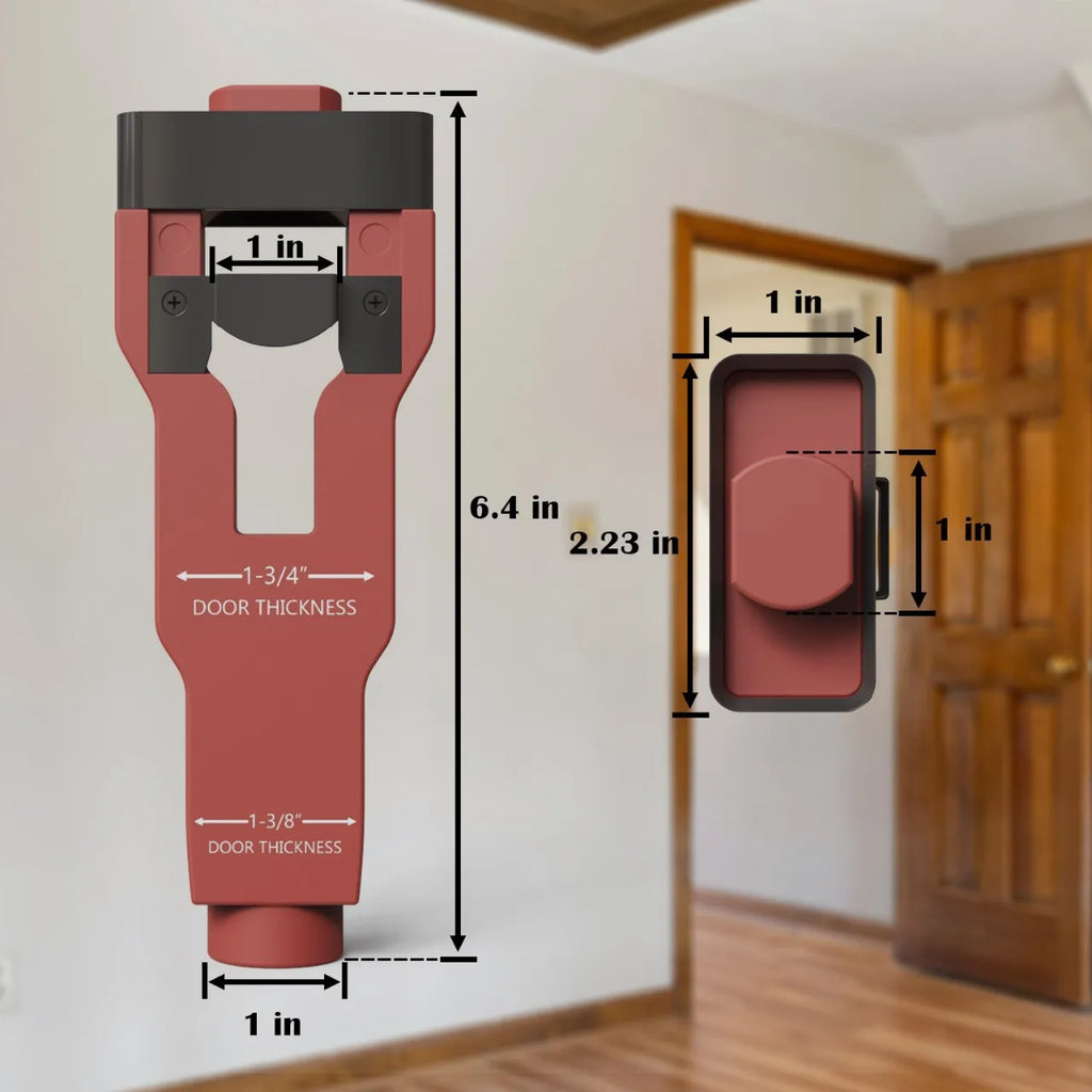 Door Latch Mortise Tool – Precise Installation Kit Door Installation Tool Richie's