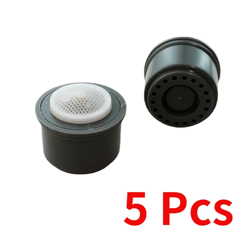 5-Pack Brass Water Saving Faucet Aerator Bubbler Splash Guard Faucet Aerator Richie's 3L-minute