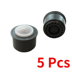 5-Pack Brass Water Saving Faucet Aerator Bubbler Splash Guard Faucet Aerator Richie's 3L-minute