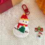 Handmade Christmas Woven Keychain Pendant – Santa & Tree Charm Christmas Keychain Pendant Richie's 5