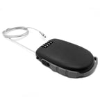 4-Digit Resettable Motorcycle Helmet Cable Lock – Portable Helmet Cable Lock Richie's