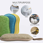 Reusable Sponge Wipe & Kitchen Brush – Washable, Lint-Free Kitchen Sponge Brush Richie's