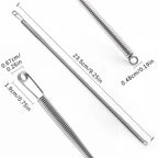 Flexible Drawstring Threader Spring String Pull Tool 1/3 Pcs Drawstring Threader Tool Richie's