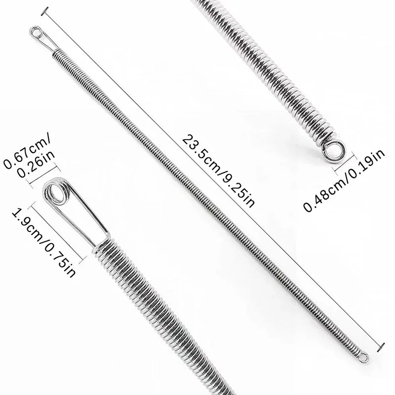 Flexible Drawstring Threader Spring String Pull Tool 1/3 Pcs Drawstring Threader Tool Richie's