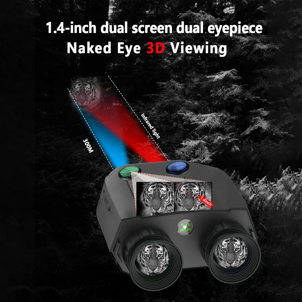 DT99 Night Vision Binoculars 8x Zoom 300M IR 48MP 2.5K UHD Night Vision Binoculars Richie's