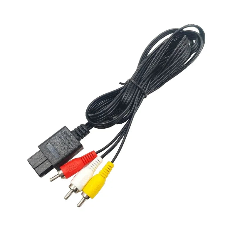 AV Cable for Nintendo N64, Super Famicom SFC & GameCube AV Gaming Cable Richie's As Photo 1.8M