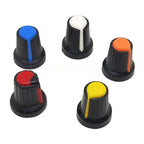 30PCS Potentiometer Knobs Set 6mm WH148 Assorted Colors Potentiometer Knobs Set Richie's