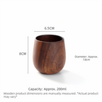 Japanese Handmade Wooden Bowls – Soup, Salad & Rice Bowls Wooden Serving Bowl Richie's Cup
