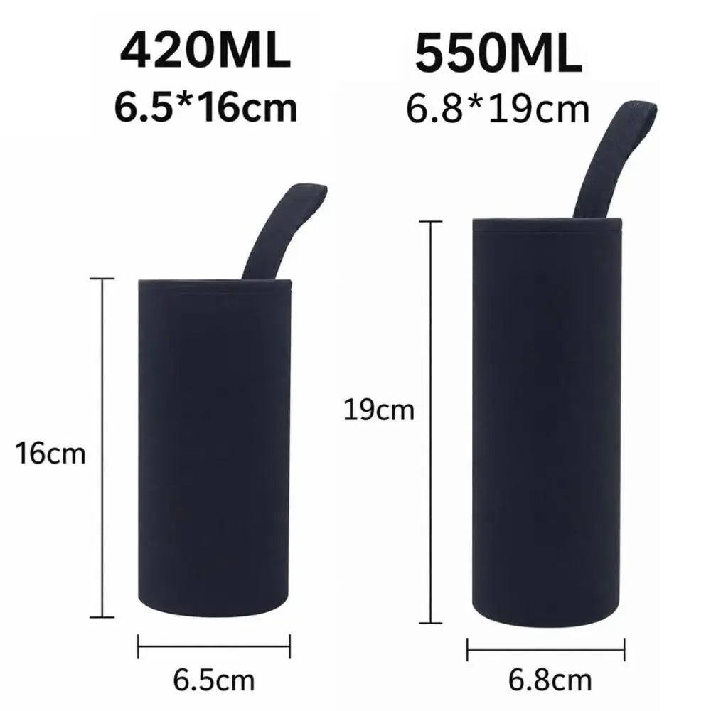 Neoprene Water Bottle Sleeve with Handle – 420/550ml Bottle Sleeve Richie's