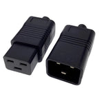IEC320 C19 C20 16A 250V PDU UPS Power Connector Plug Adapter Power Plug Connector Richie's