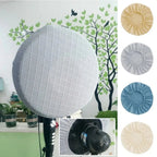 Elastic Fan Dust Cover – Universal Round Half-Wrap 40–46cm Fan Dust Cover Richie's