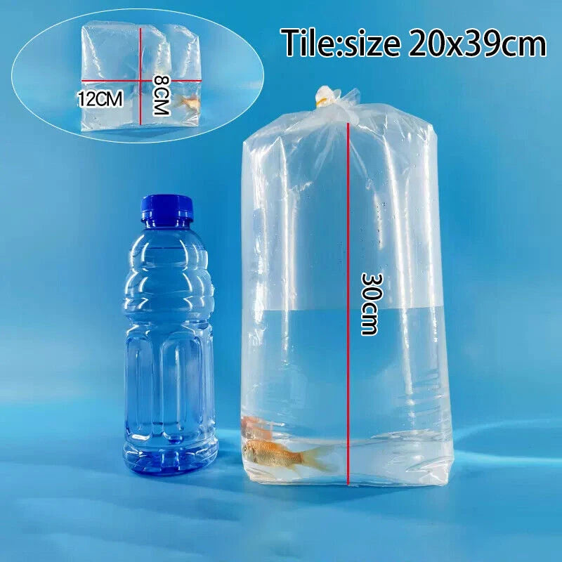 10Pcs Aquarium Breather Bags for Fish & Shrimp Transport Aquarium Transport Bags Richie's C