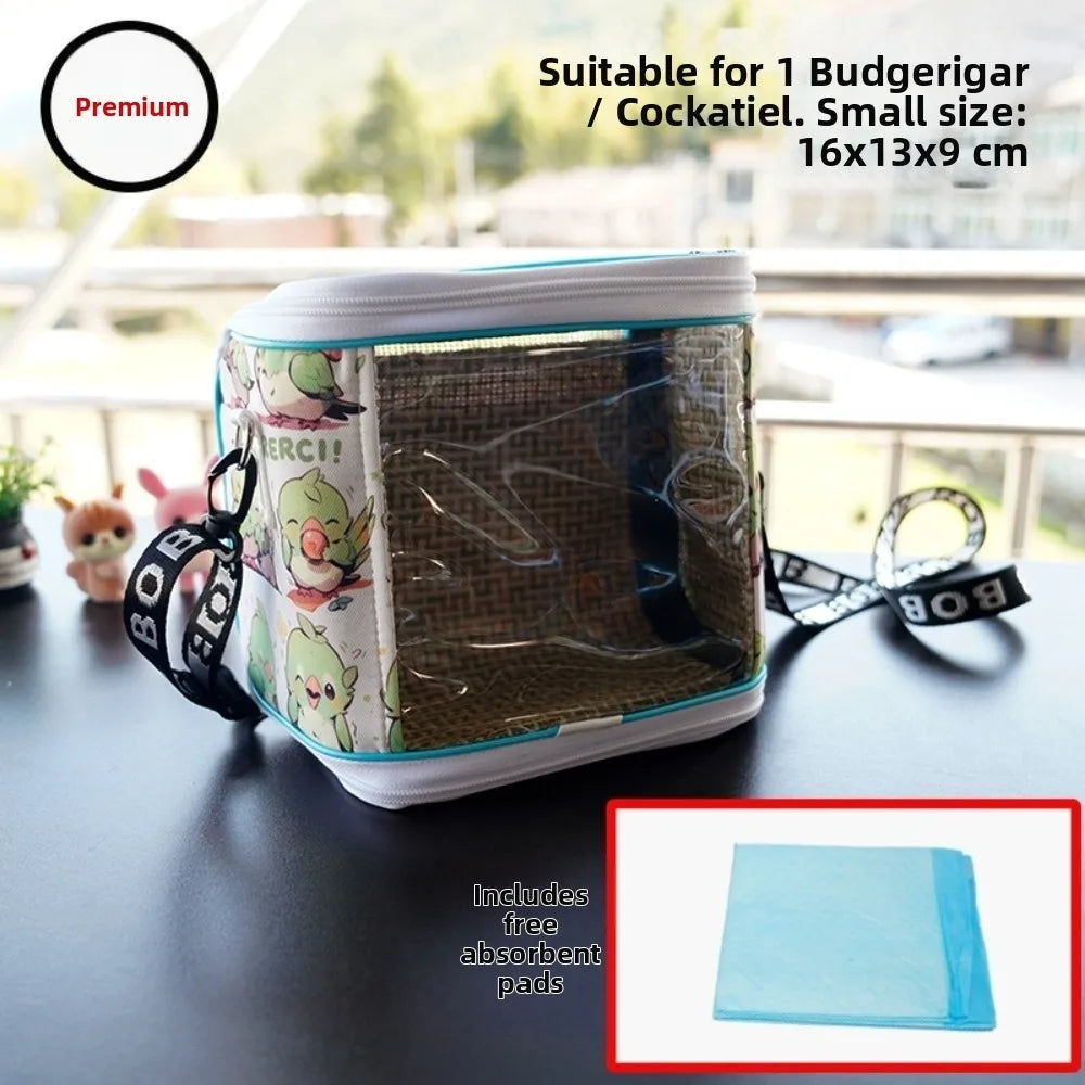 Breathable Nylon Small Pet Carrier Bag – Bird & Hamster Travel Pet Carrier Bag Richie's Small-E