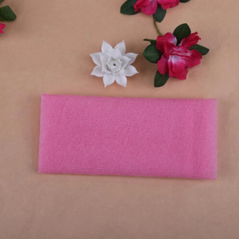 Long Strip Nylon Body Scrubber – Back Exfoliating Bath Brush Bath Body Scrubber Richie's