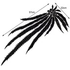 Elegant Leaf Lace Applique Patch – DIY Collar Embroidery Lace Applique Patch Richie's
