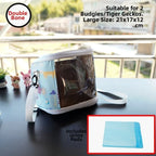 Breathable Nylon Small Pet Carrier Bag – Bird & Hamster Travel Pet Carrier Bag Richie's Large-B