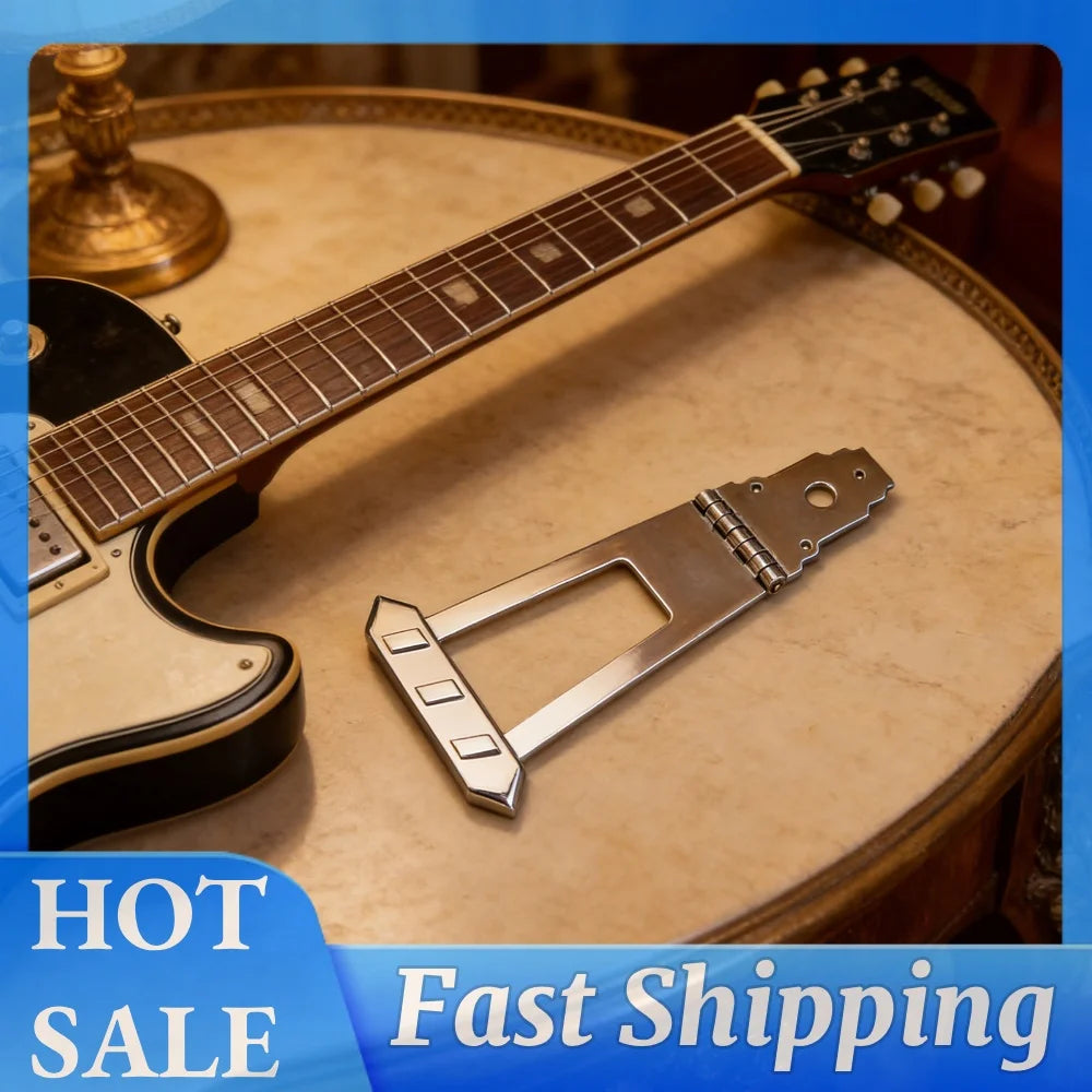 6-String Trapeze Tailpiece for Jazz Archtop & Semi-Hollow Guitar Guitar Tailpiece Richie's