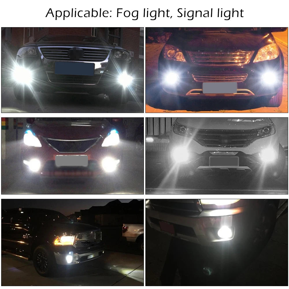 2pcs H7 LED Headlight Bulbs 6000K 100W Super Bright Fog Lamps LED Headlight Bulbs Richie's