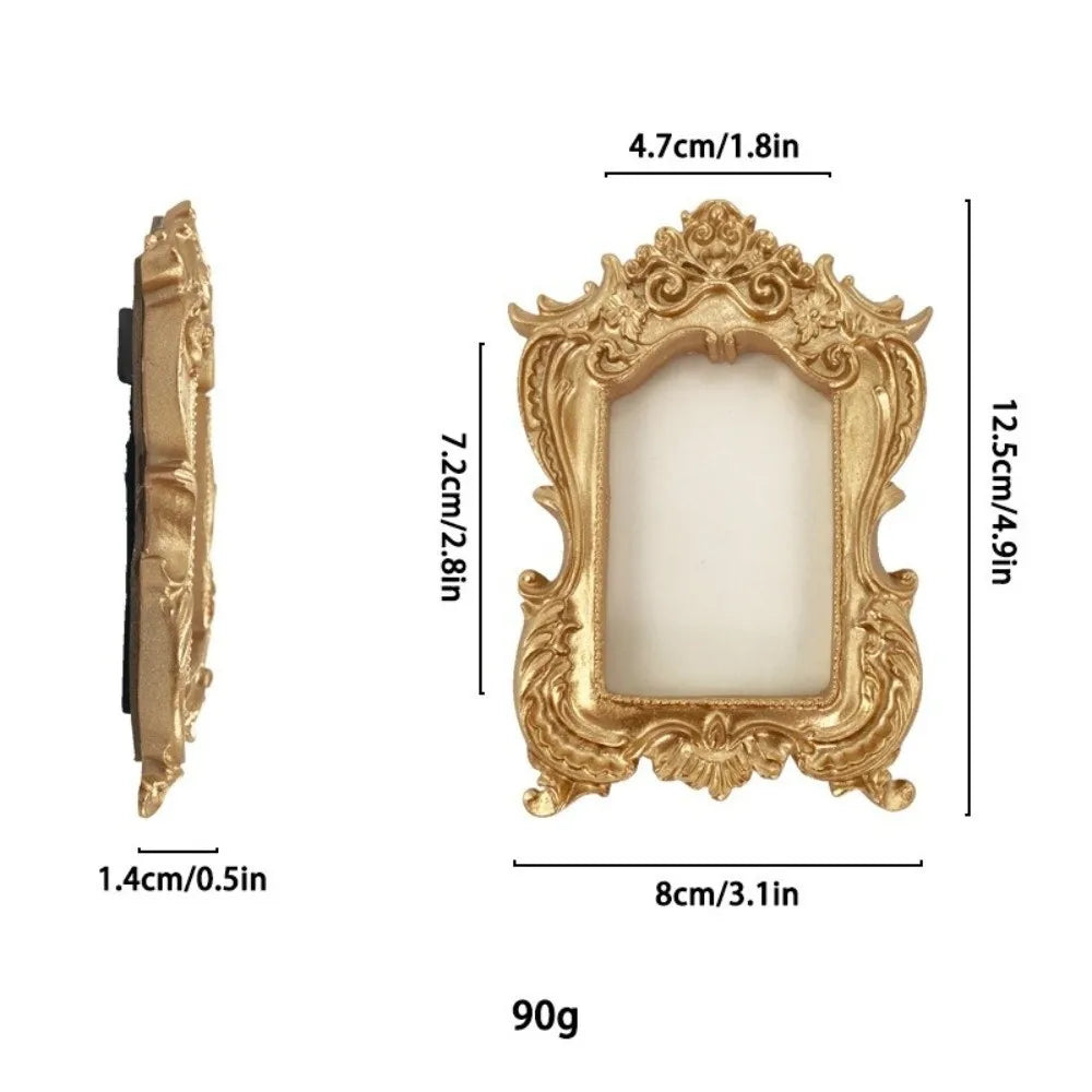 Victorian Vintage Resin Gold Picture Frame – Ornate Antique Style Decorative Picture Frame Richie's