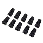 10Pcs 4.1mm PVC Cable Strain Relief Cord Boot Wire Protector Cable Strain Relief Richie's