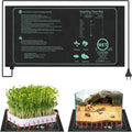 Seedling Heat Mat 110V/220V Waterproof Germination Heating Pad Seedling Heat Mat Richie's 50-52CM 100V-127V US Plug